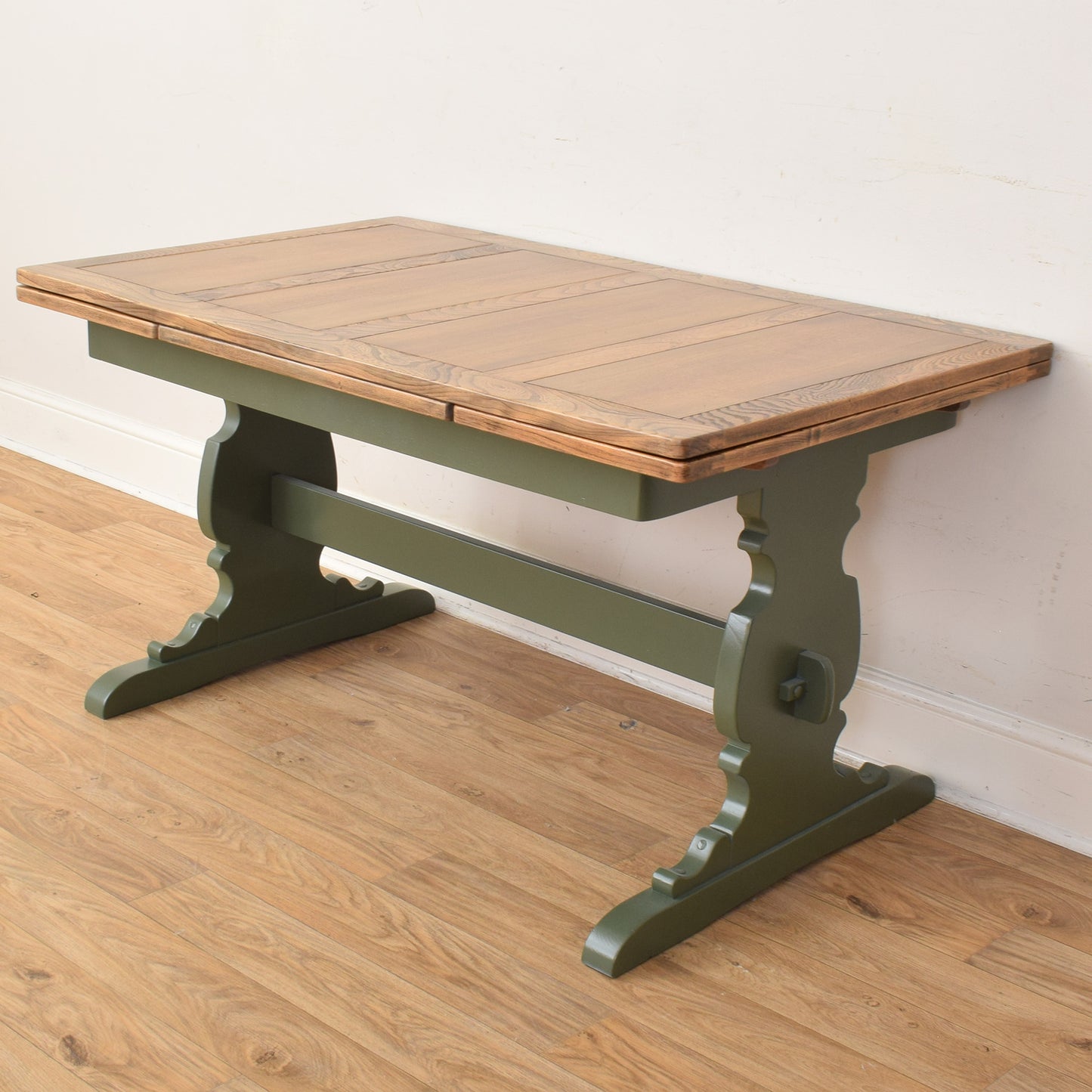 Painted Table And Six Chairs