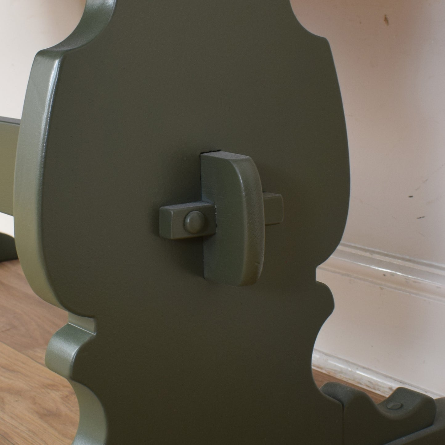 Painted Table And Six Chairs