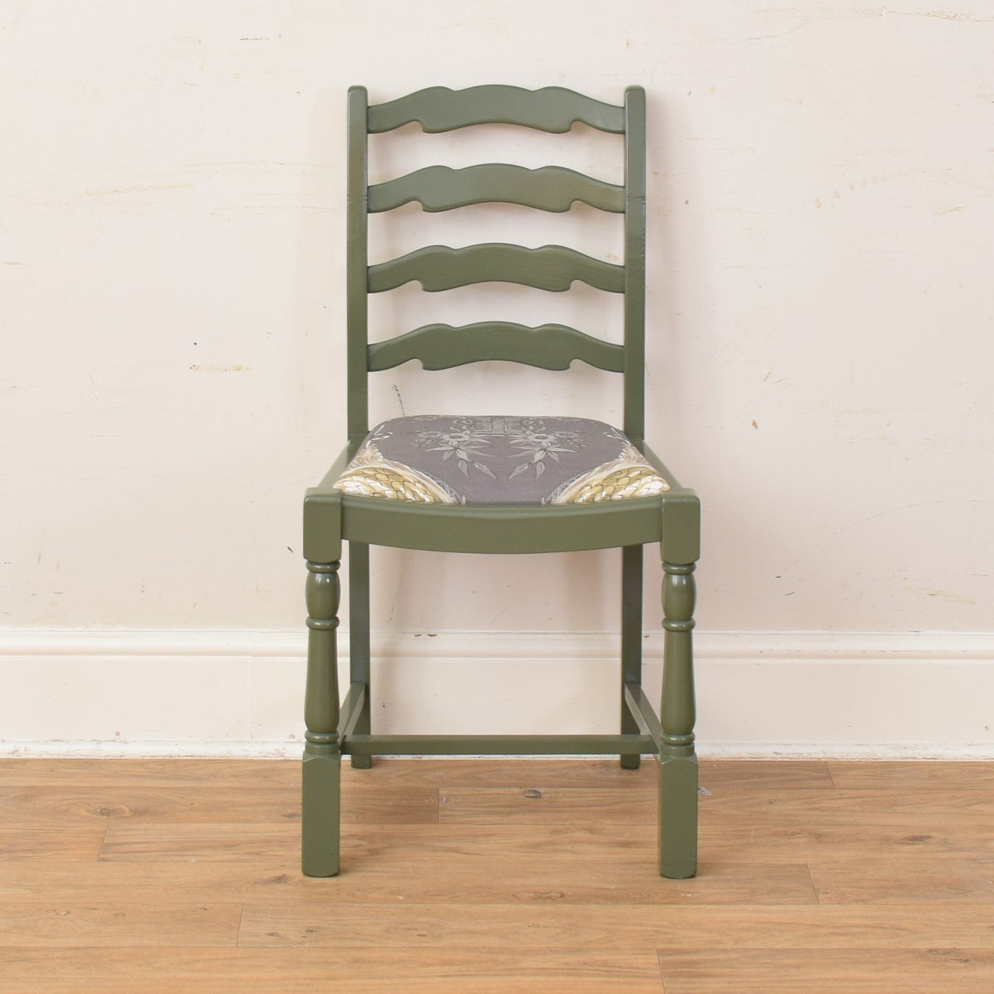 Painted Table And Six Chairs