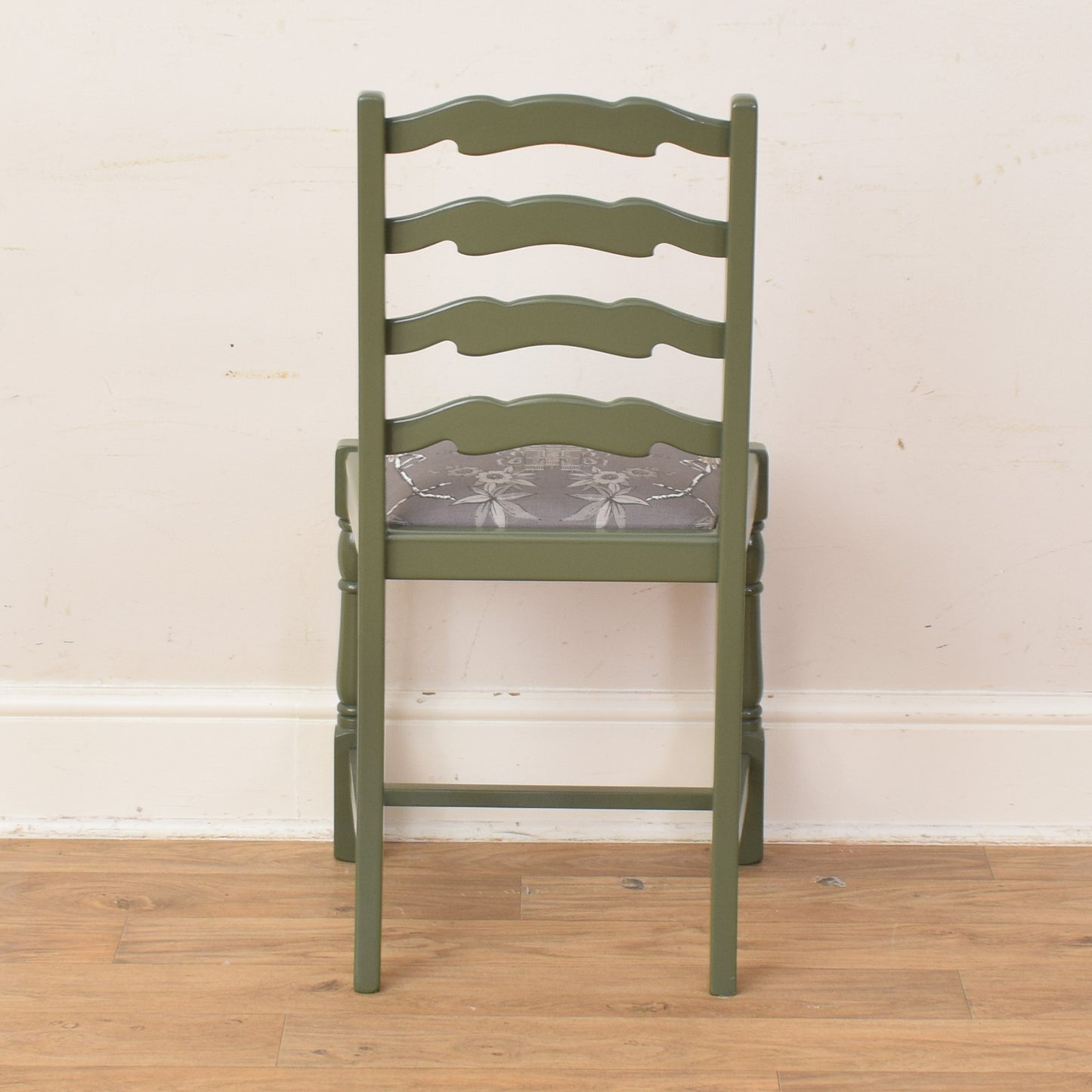 Painted Table And Six Chairs