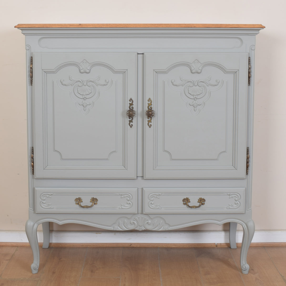 Painted French Cabinet