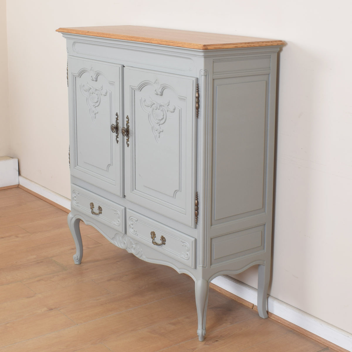 Painted French Cabinet