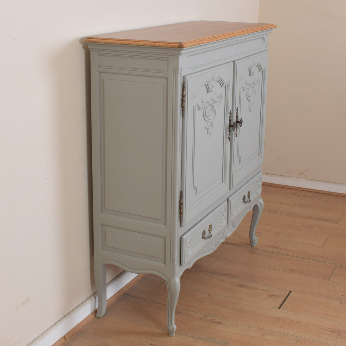Painted French Cabinet