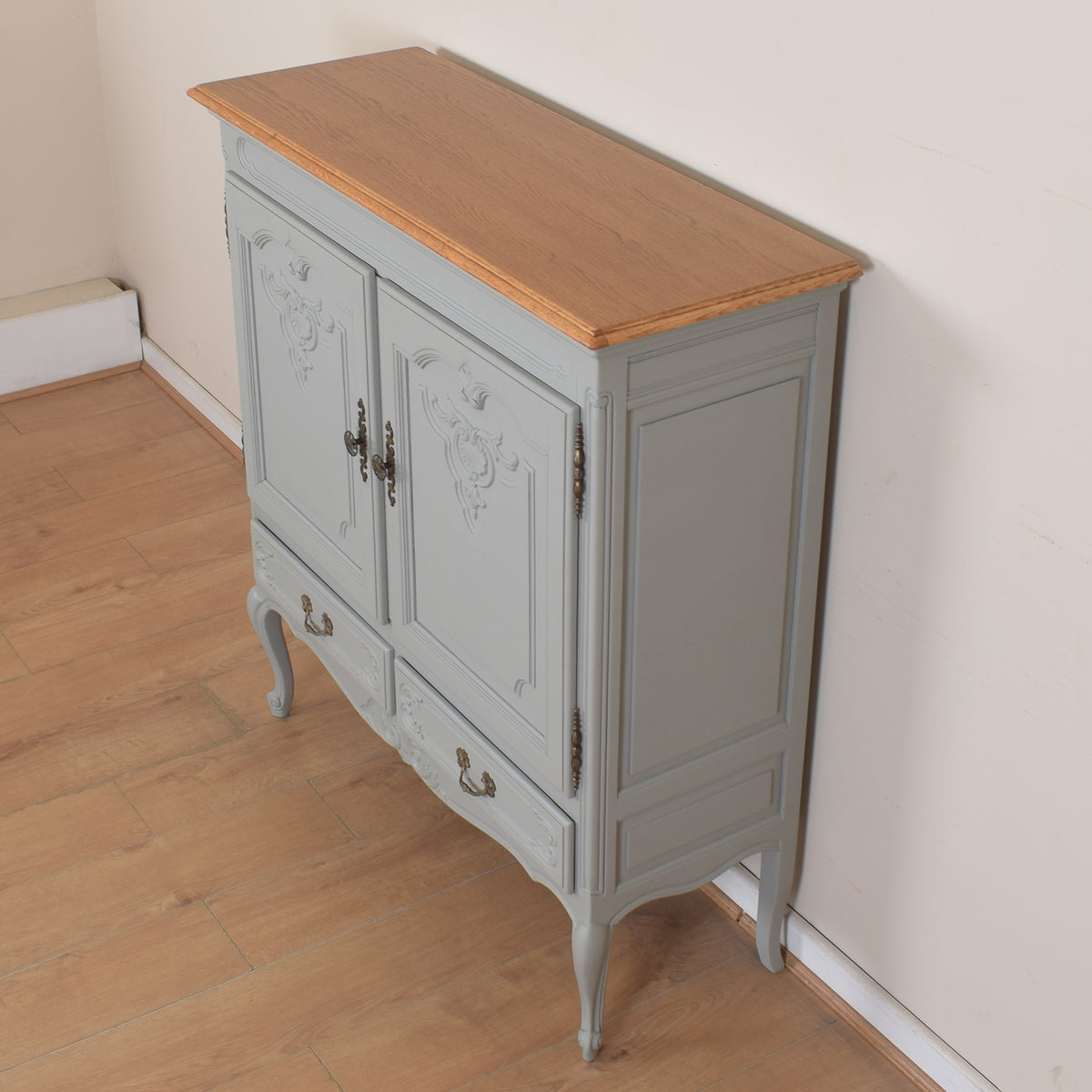 Painted French Cabinet