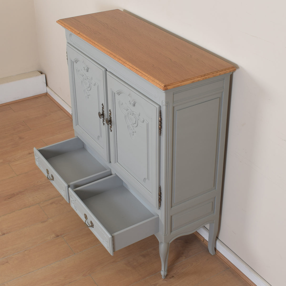 Painted French Cabinet