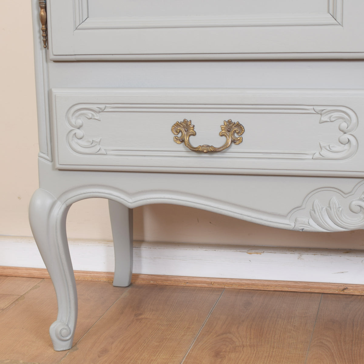 Painted French Cabinet