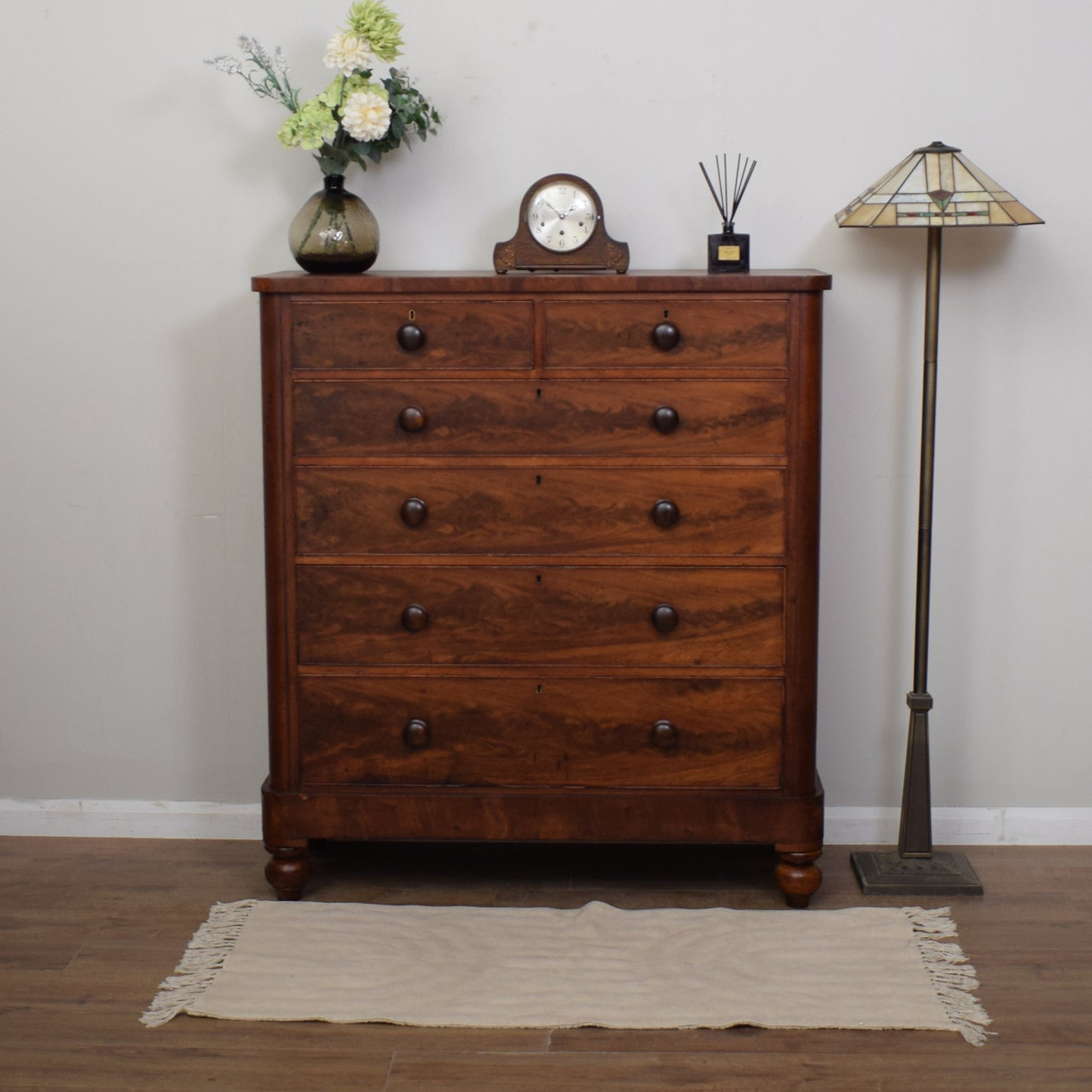 Large Victorian Chest Of Drawers