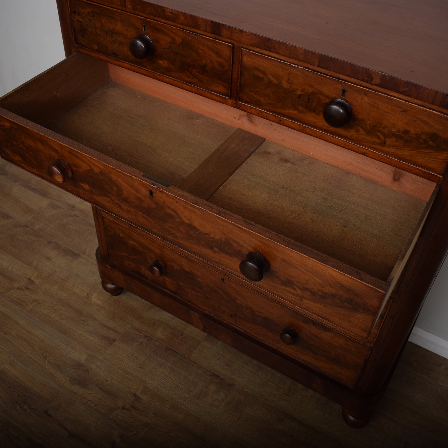 Large Victorian Chest Of Drawers