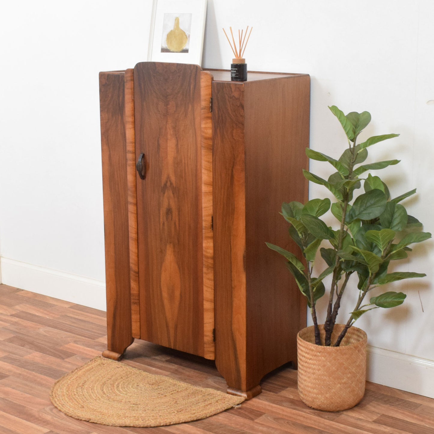 Restored Walnut Cabinet