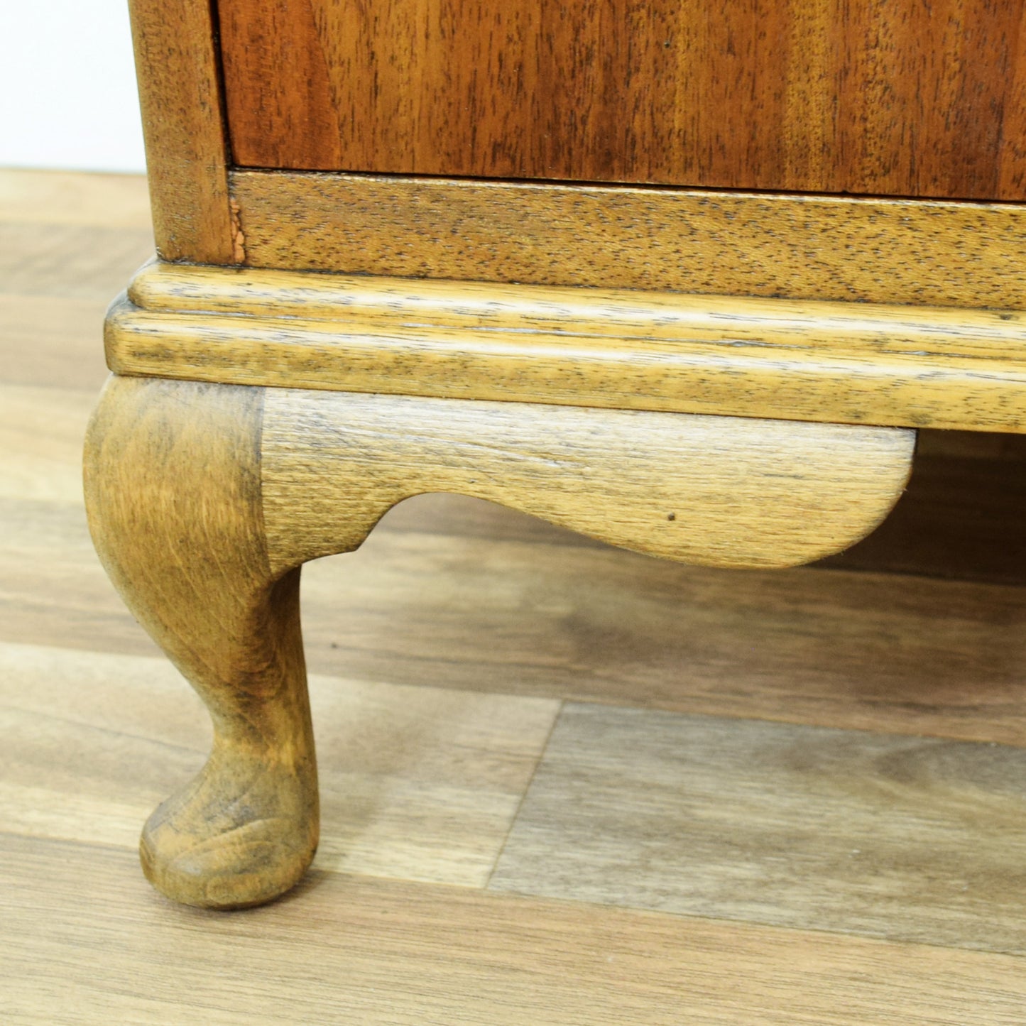 Flamed Mahogany Chest of Drawers