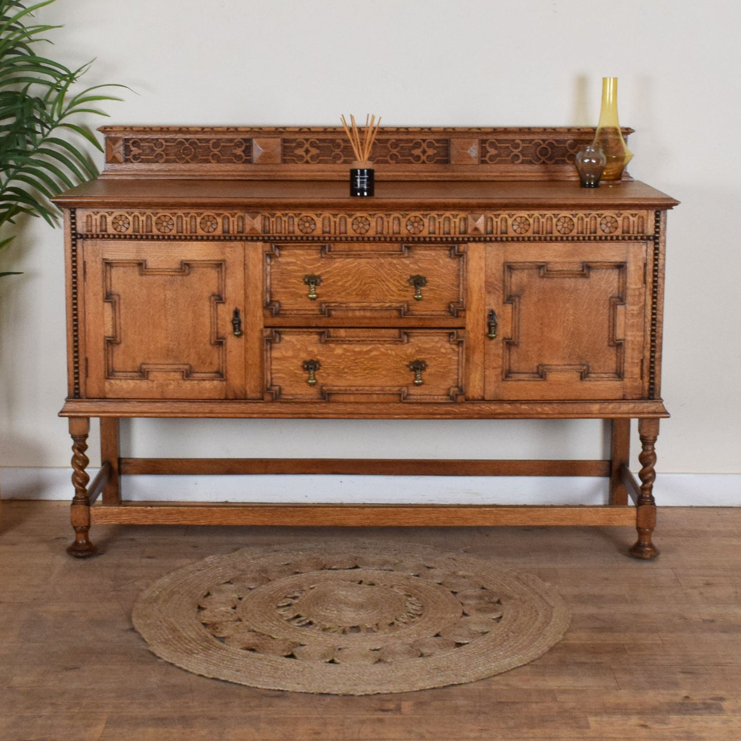 Restored Barley Twist Sideboard