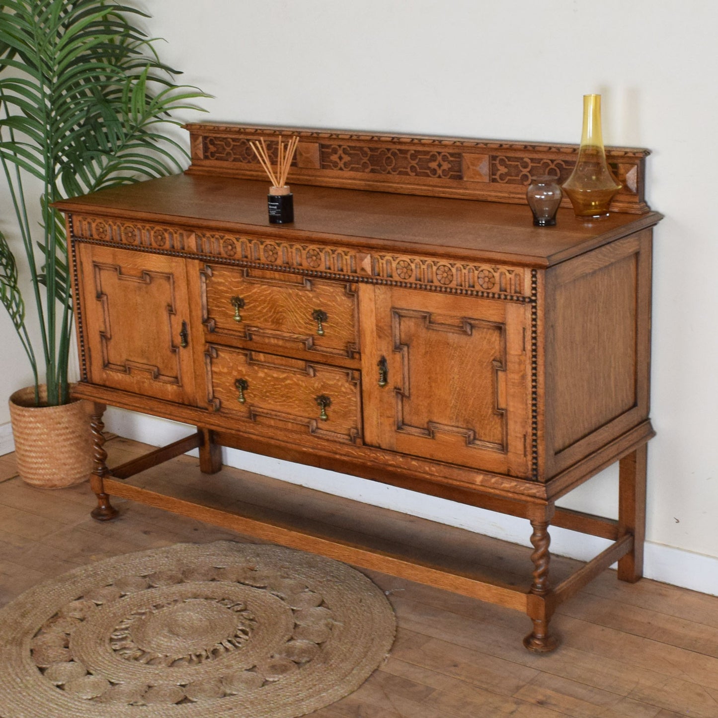 Restored Barley Twist Sideboard