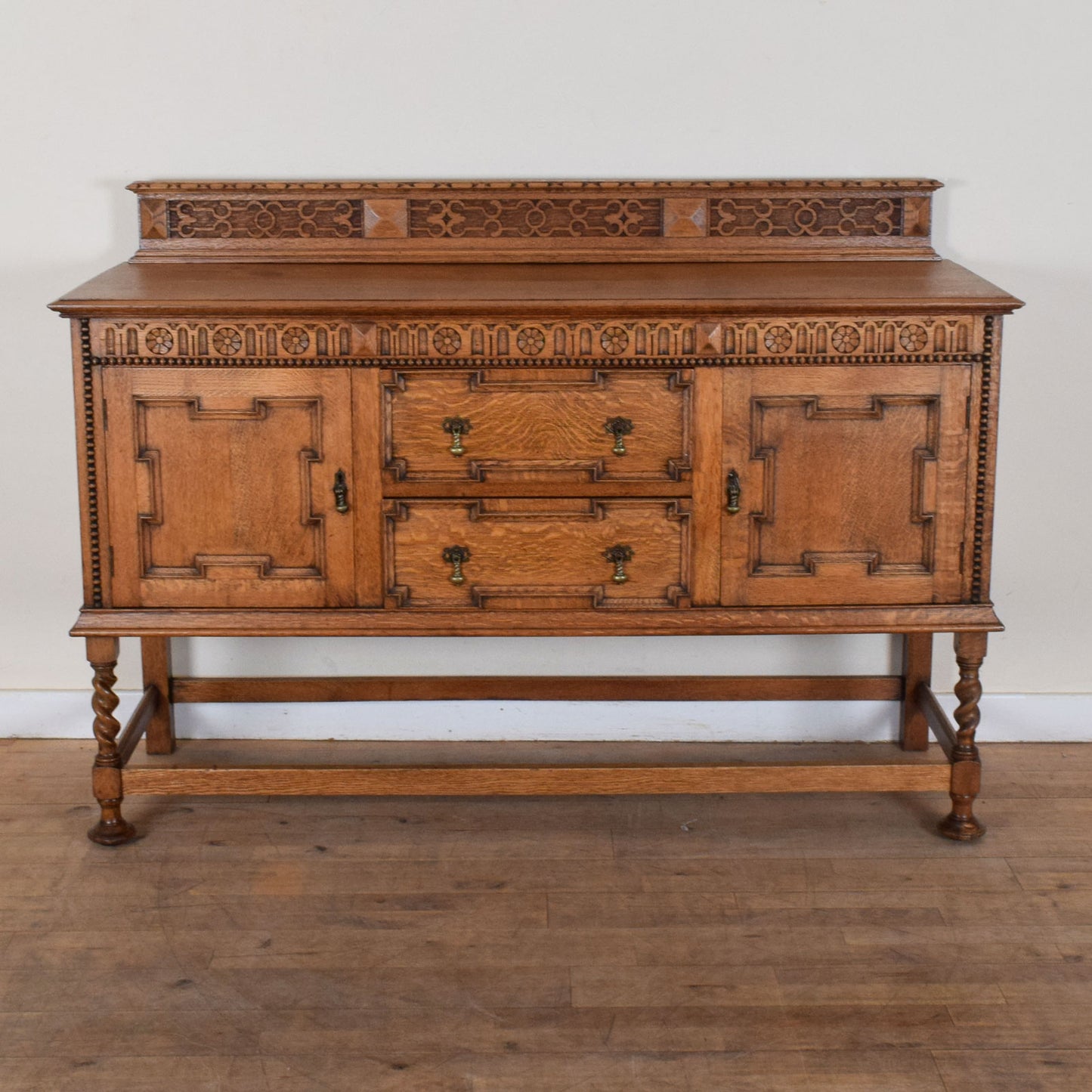 Restored Barley Twist Sideboard