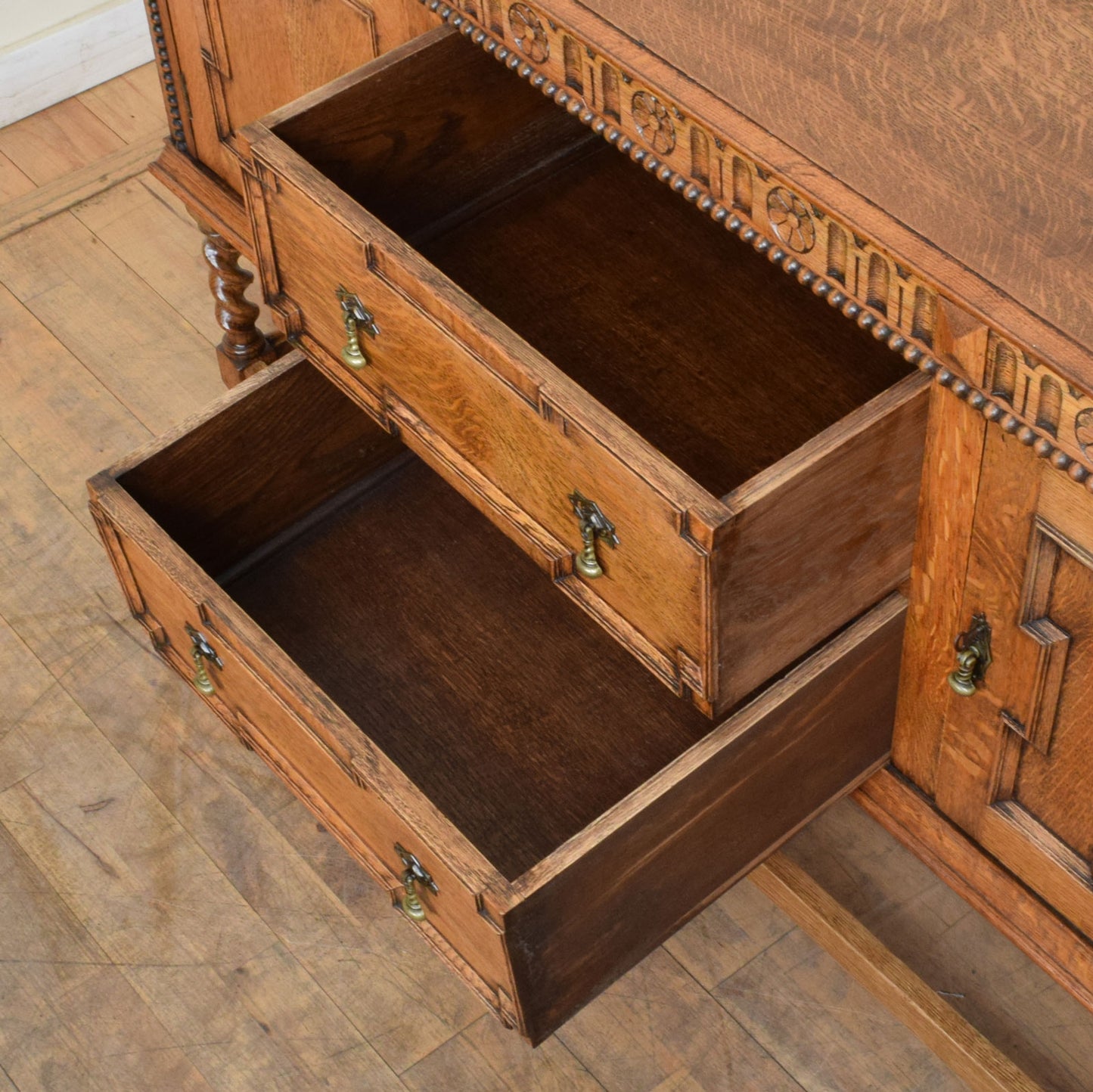 Restored Barley Twist Sideboard