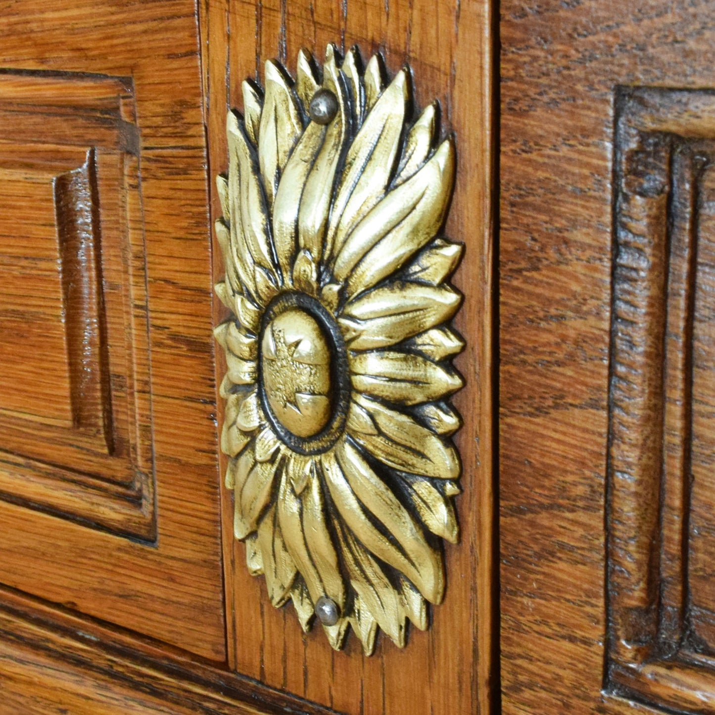 Marble Top Glazed Dresser