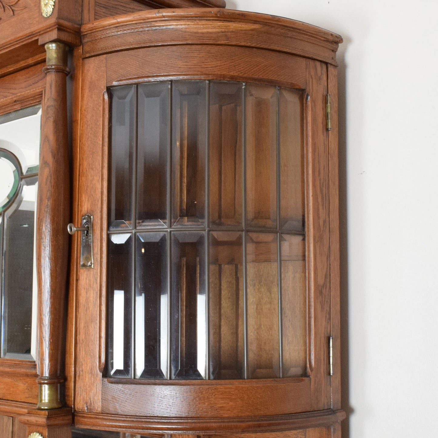 Marble Top Glazed Dresser