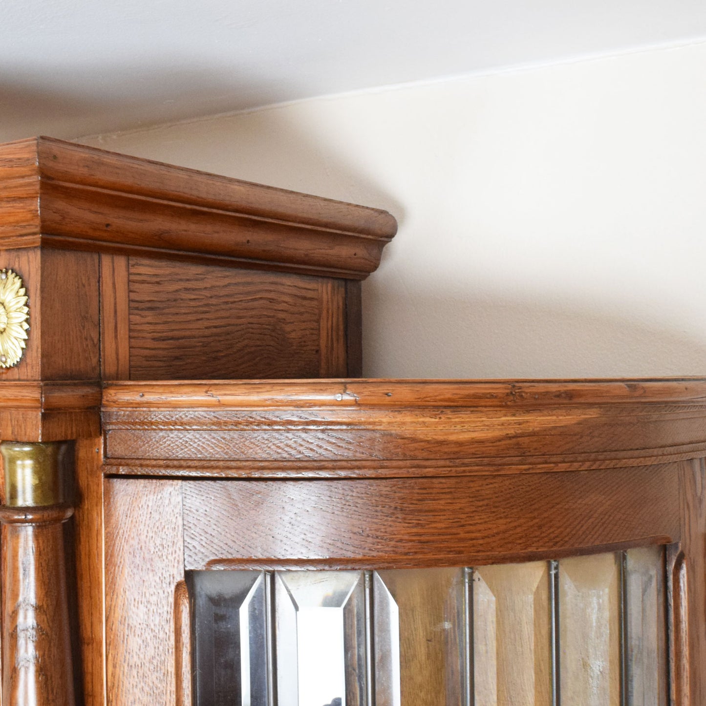 Marble Top Glazed Dresser