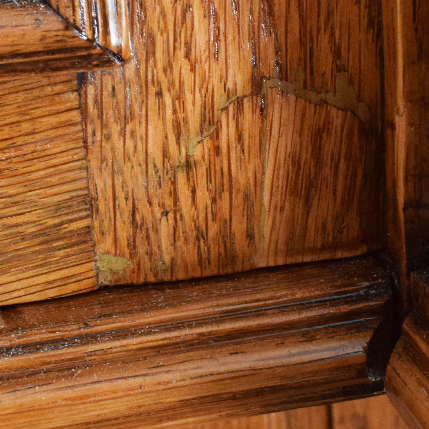 Marble Top Glazed Dresser