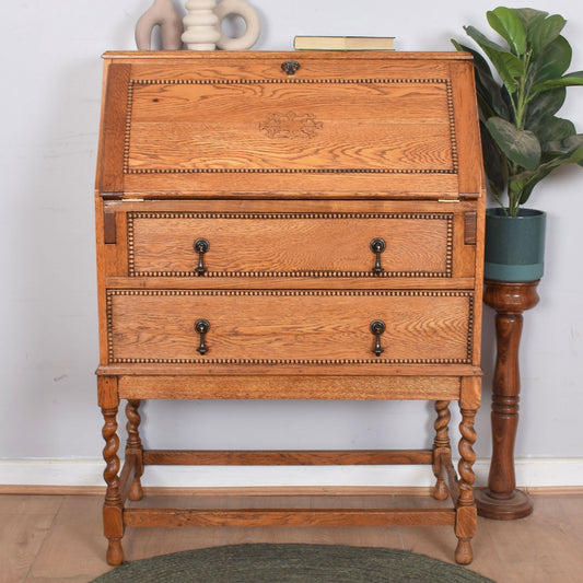 Barley Twist Vintage Writing Bureau