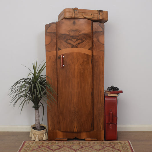 Walnut Veneer Wardrobe