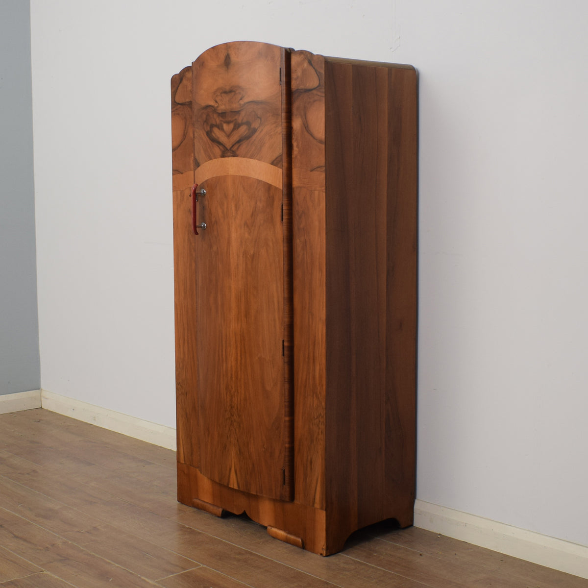 Walnut Veneer Wardrobe