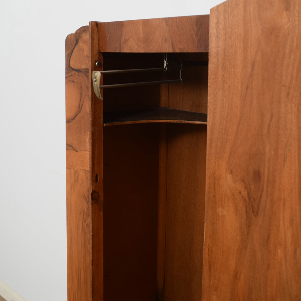 Walnut Veneer Wardrobe