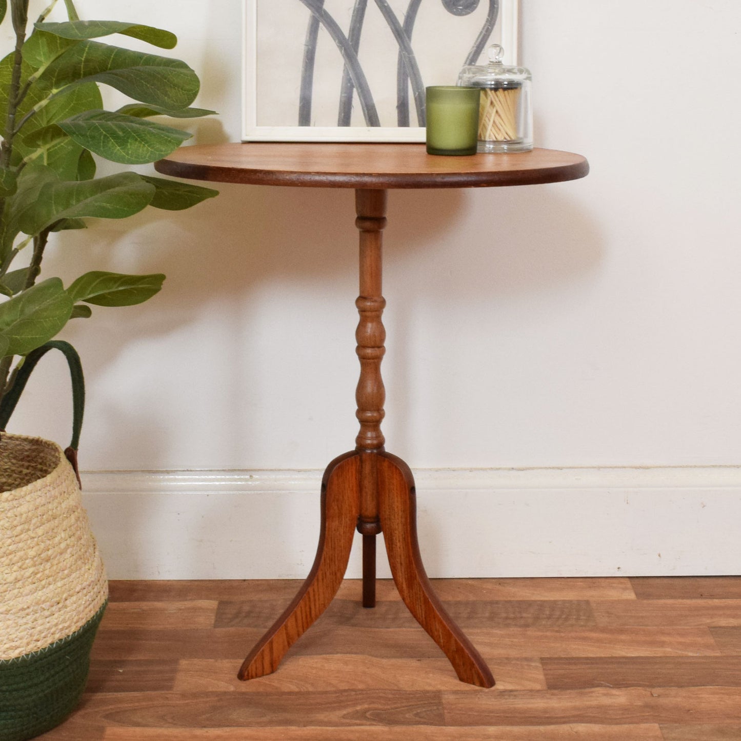 Oak side Table