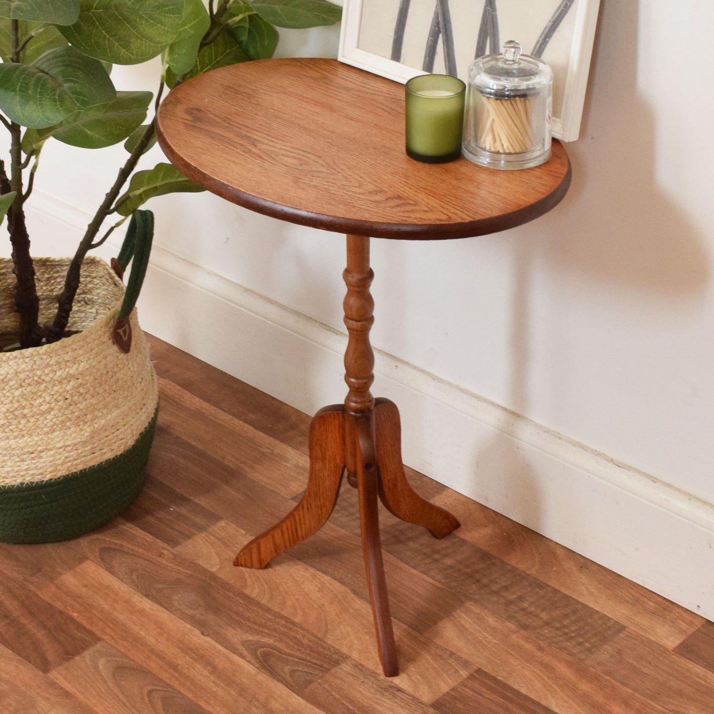 Oak side Table