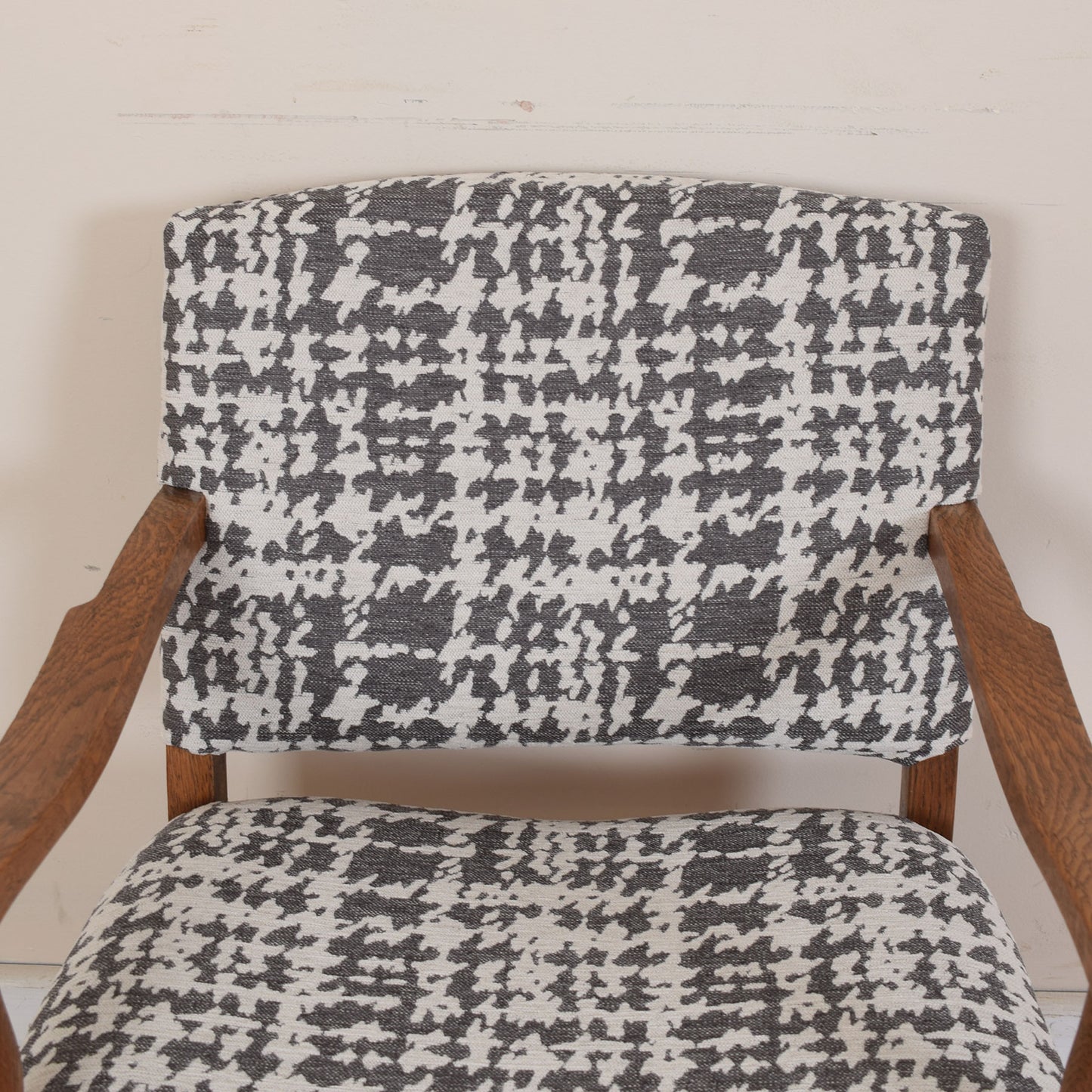 Upholstered Oak Childs Chair