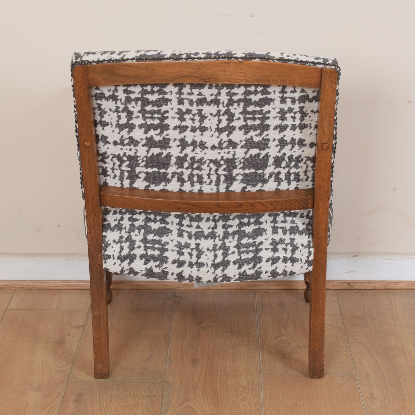 Upholstered Oak Childs Chair
