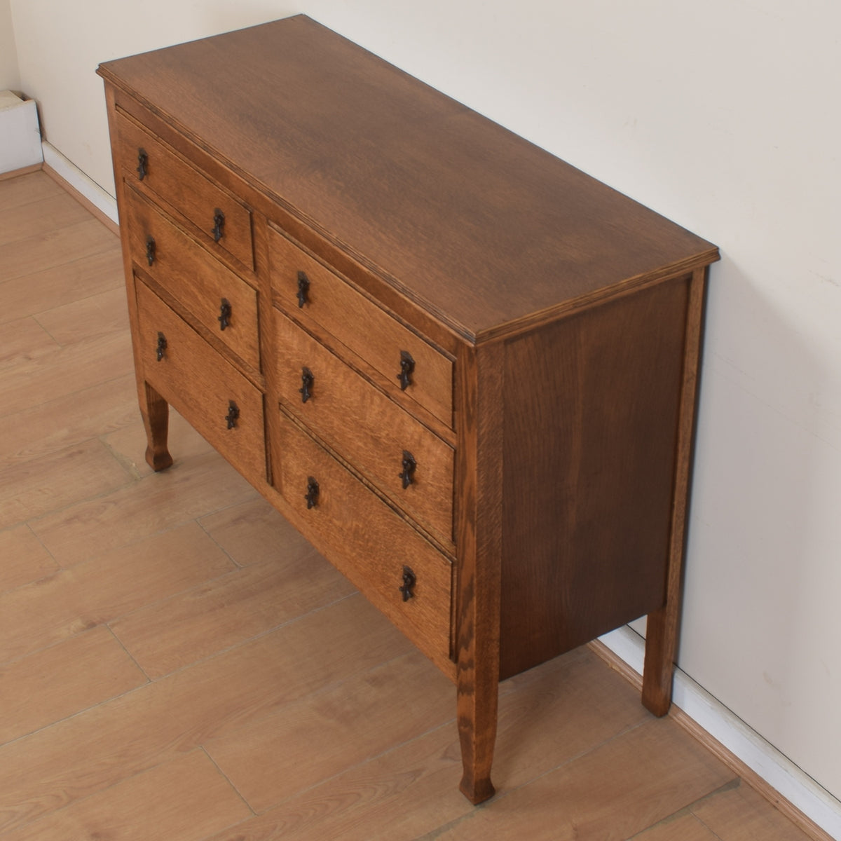 Large Oak Chest Of Drawers