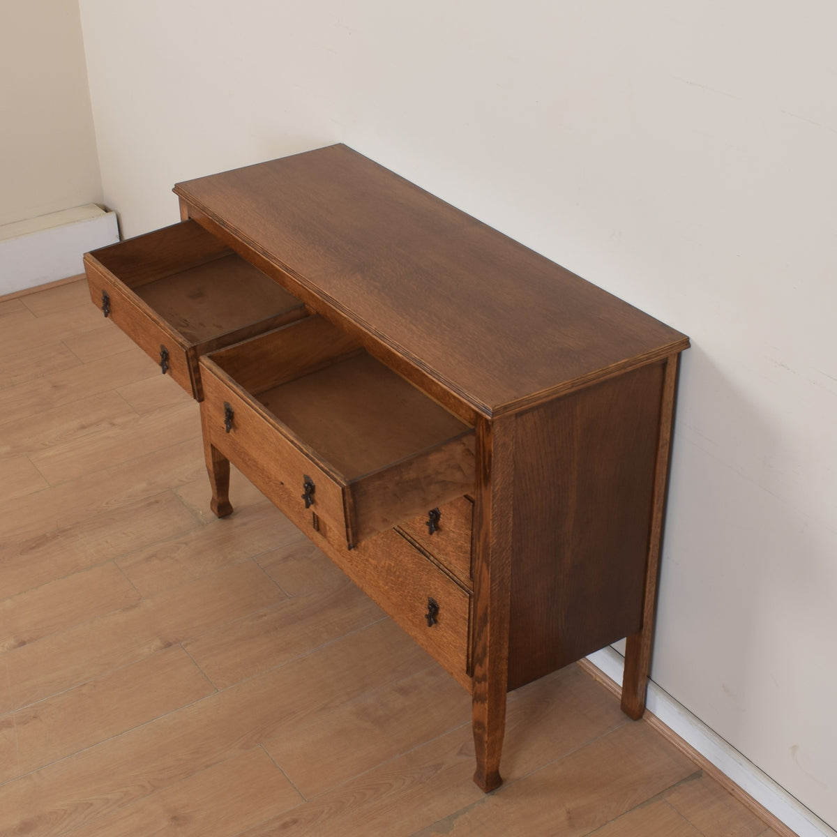 Large Oak Chest Of Drawers