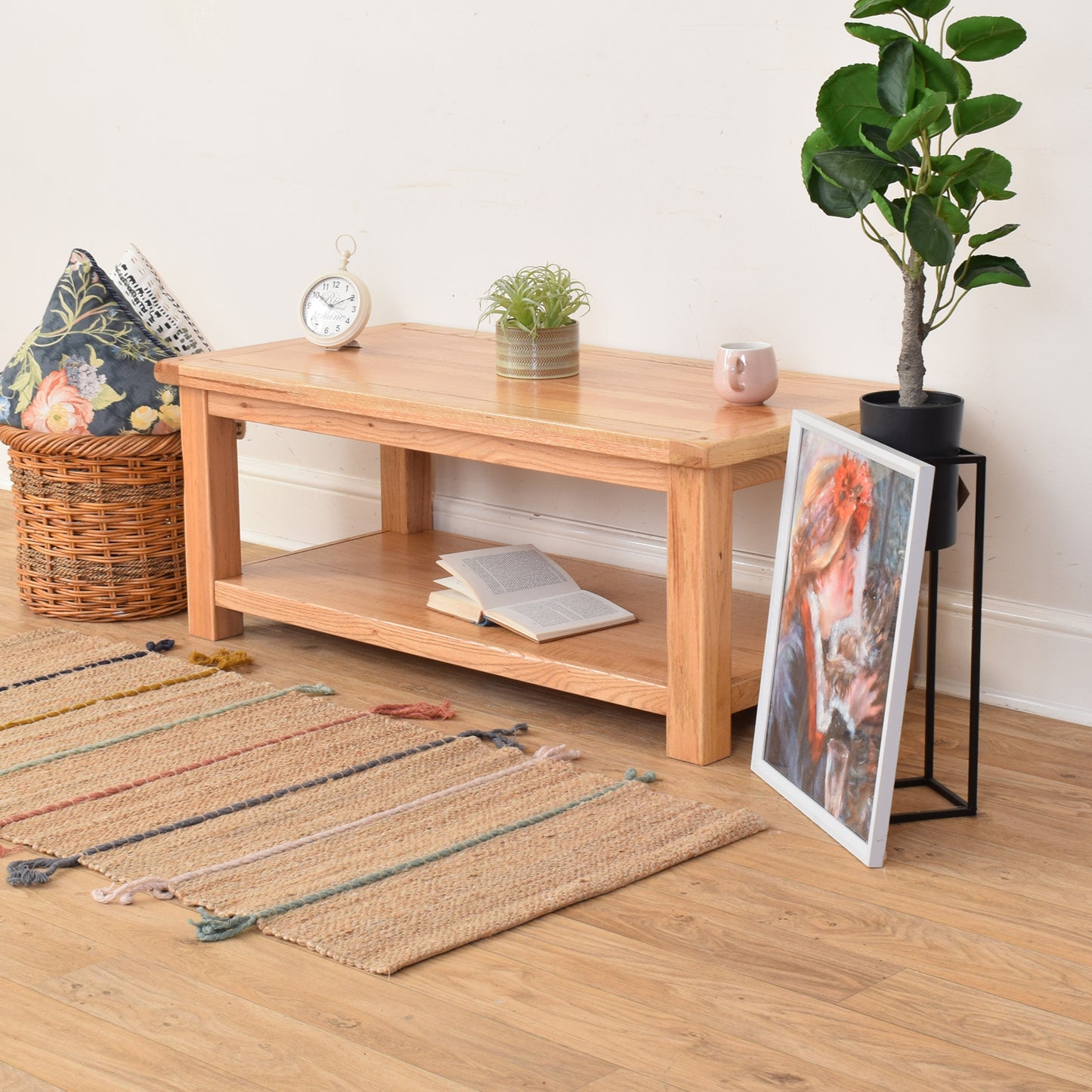 Modern Oak Coffee Table