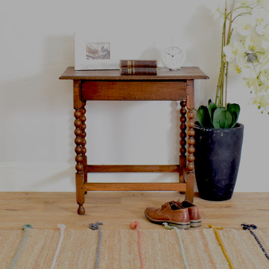 Oak Console Table