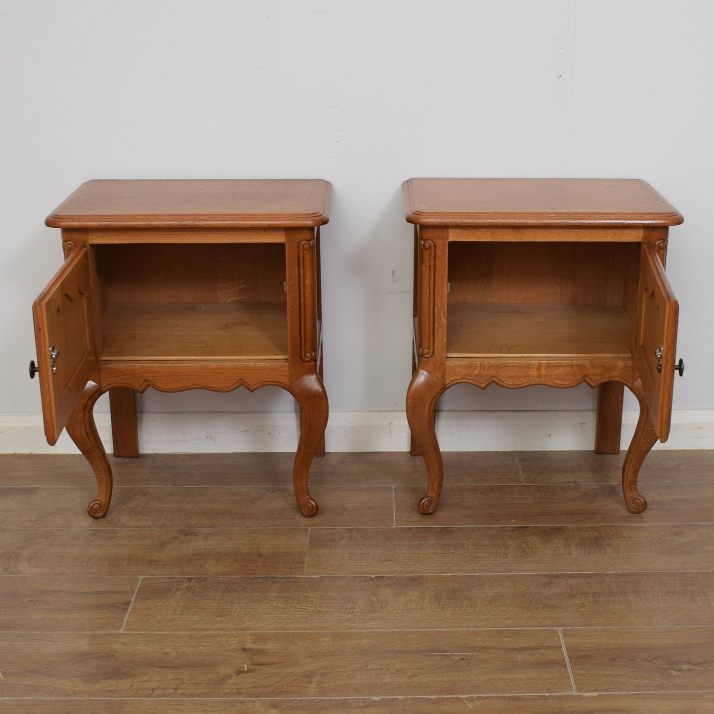 Pair of French Bedsides