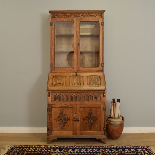 Oak Jaycee Bureau Bookcase