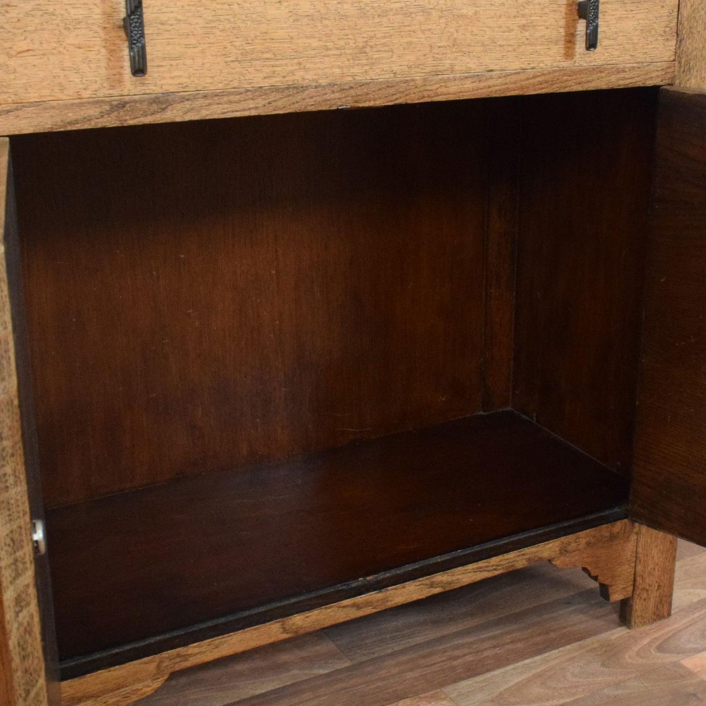 Restored Oak Hall Stand