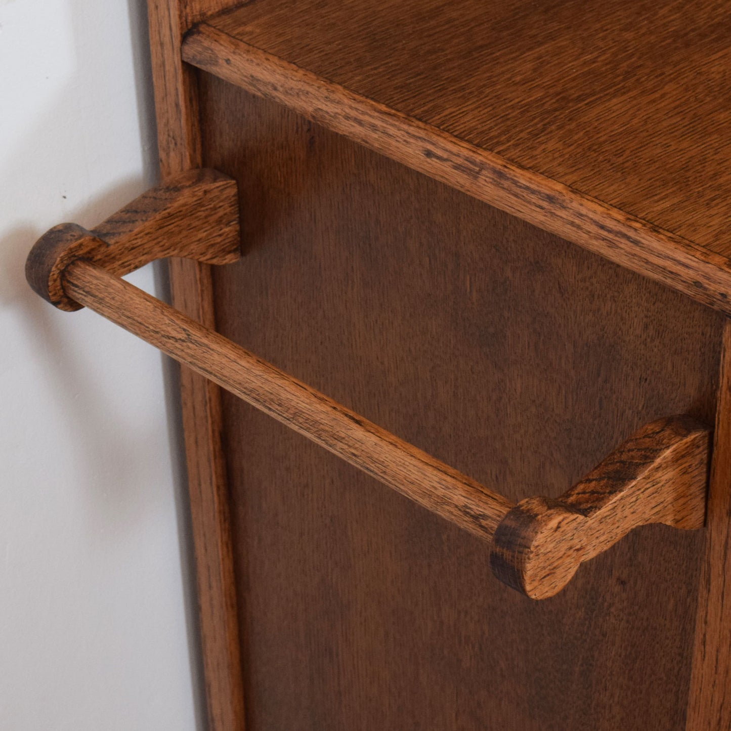 Restored Oak Hall Stand