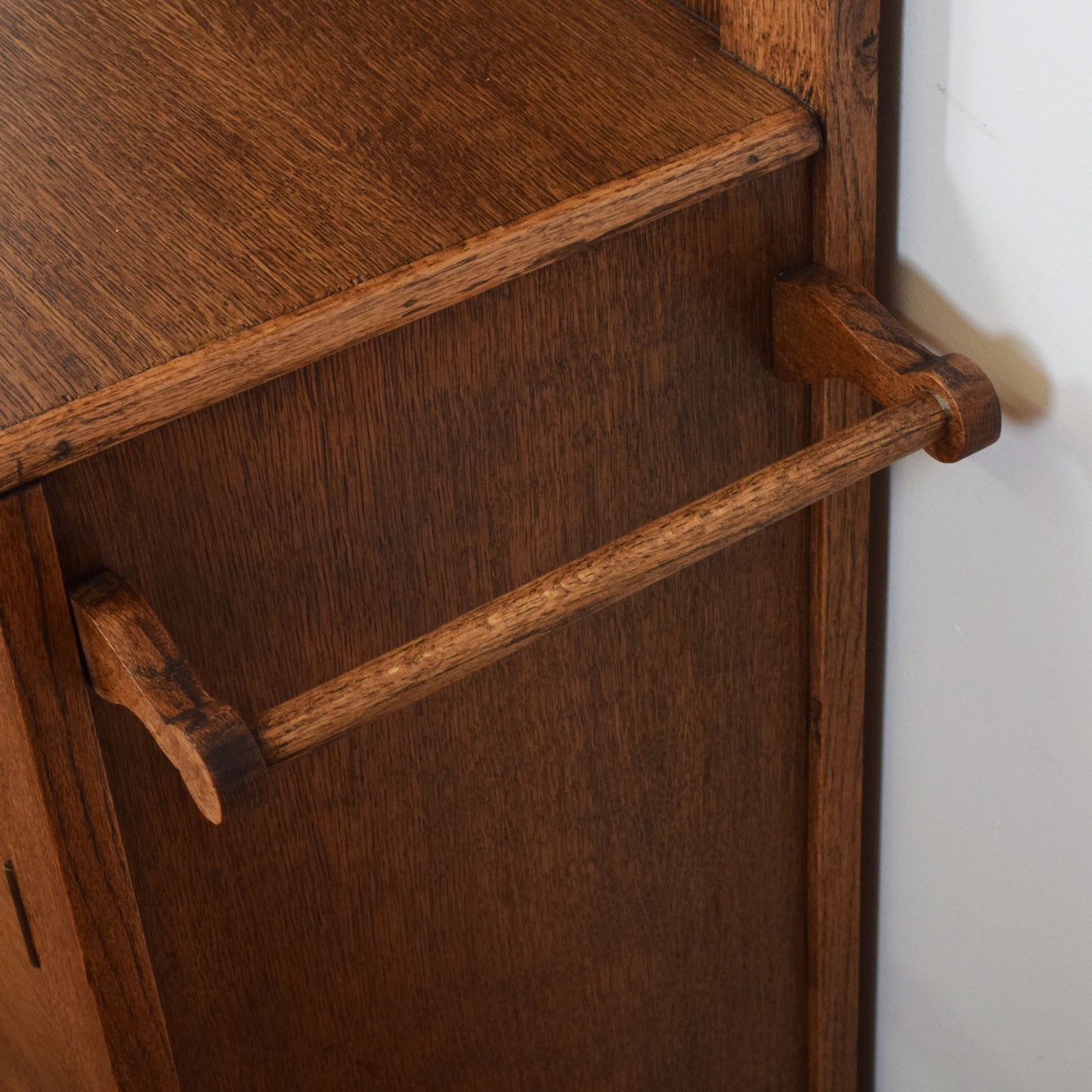 Restored Oak Hall Stand
