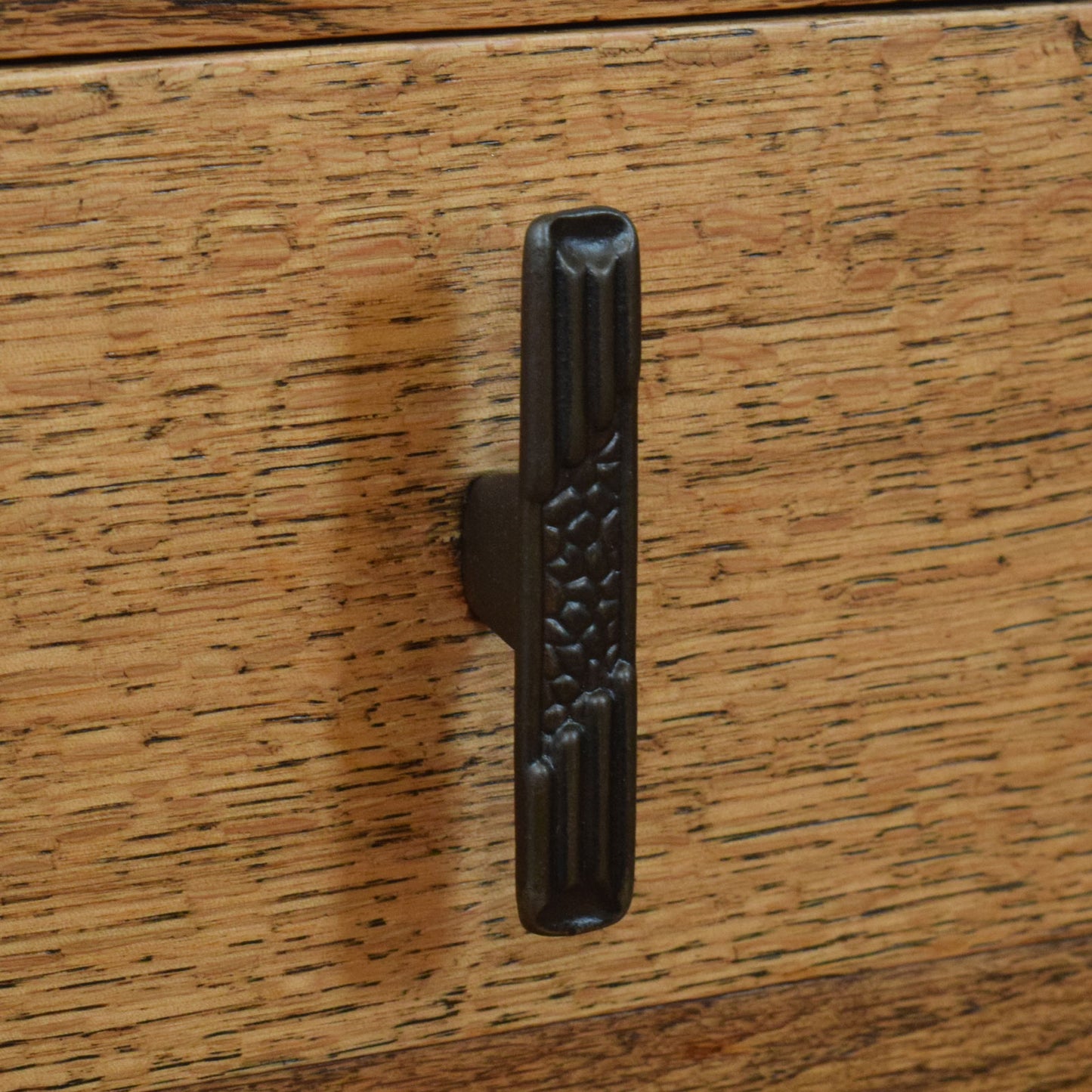 Restored Oak Hall Stand