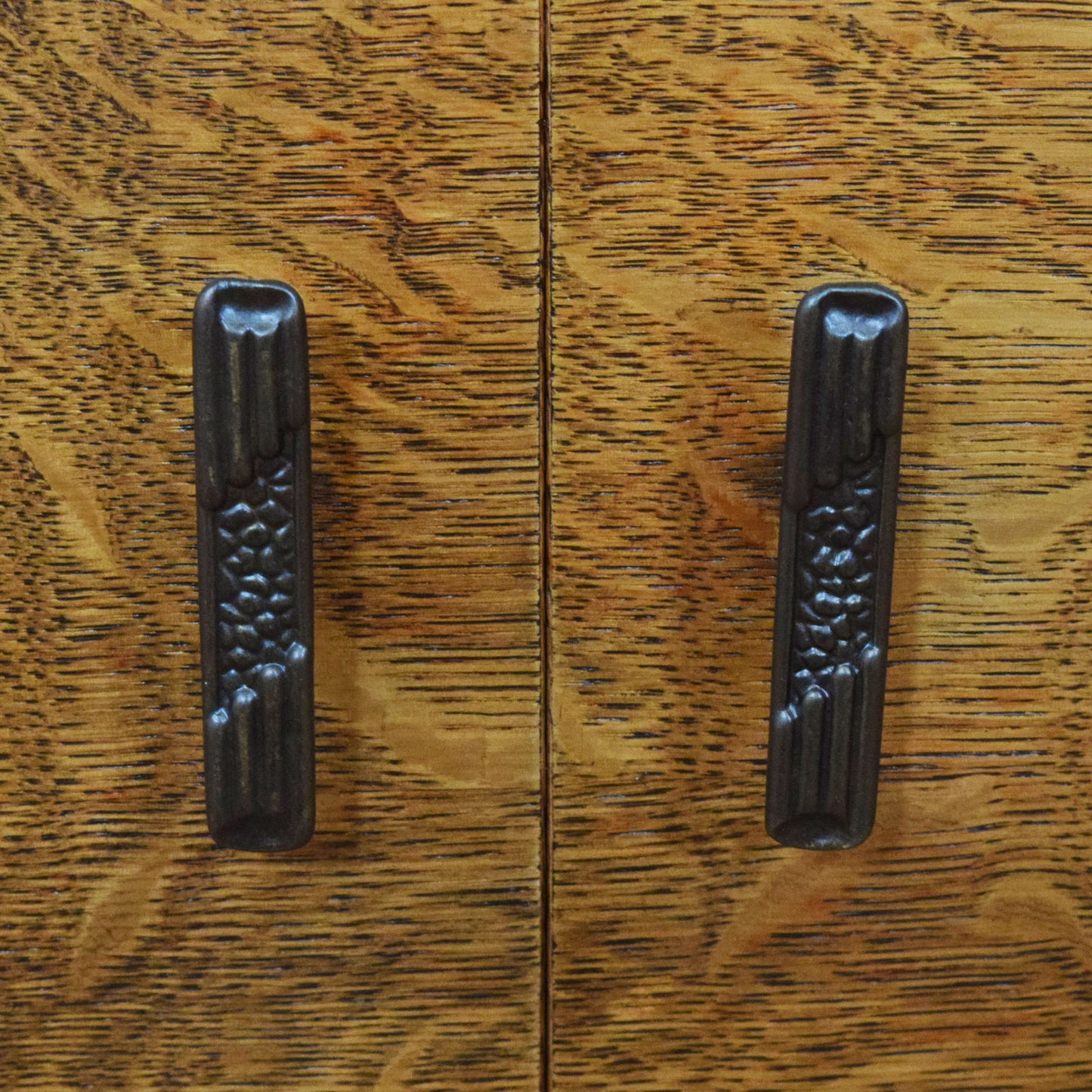 Restored Oak Hall Stand