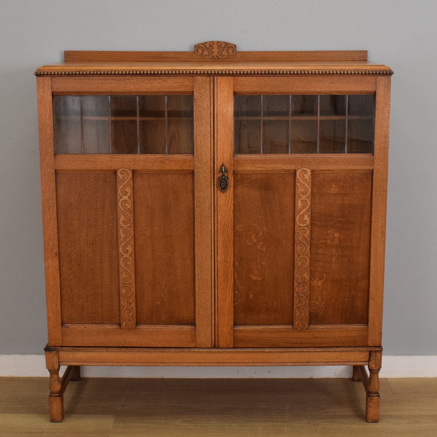Large Solid Oak Cabinet