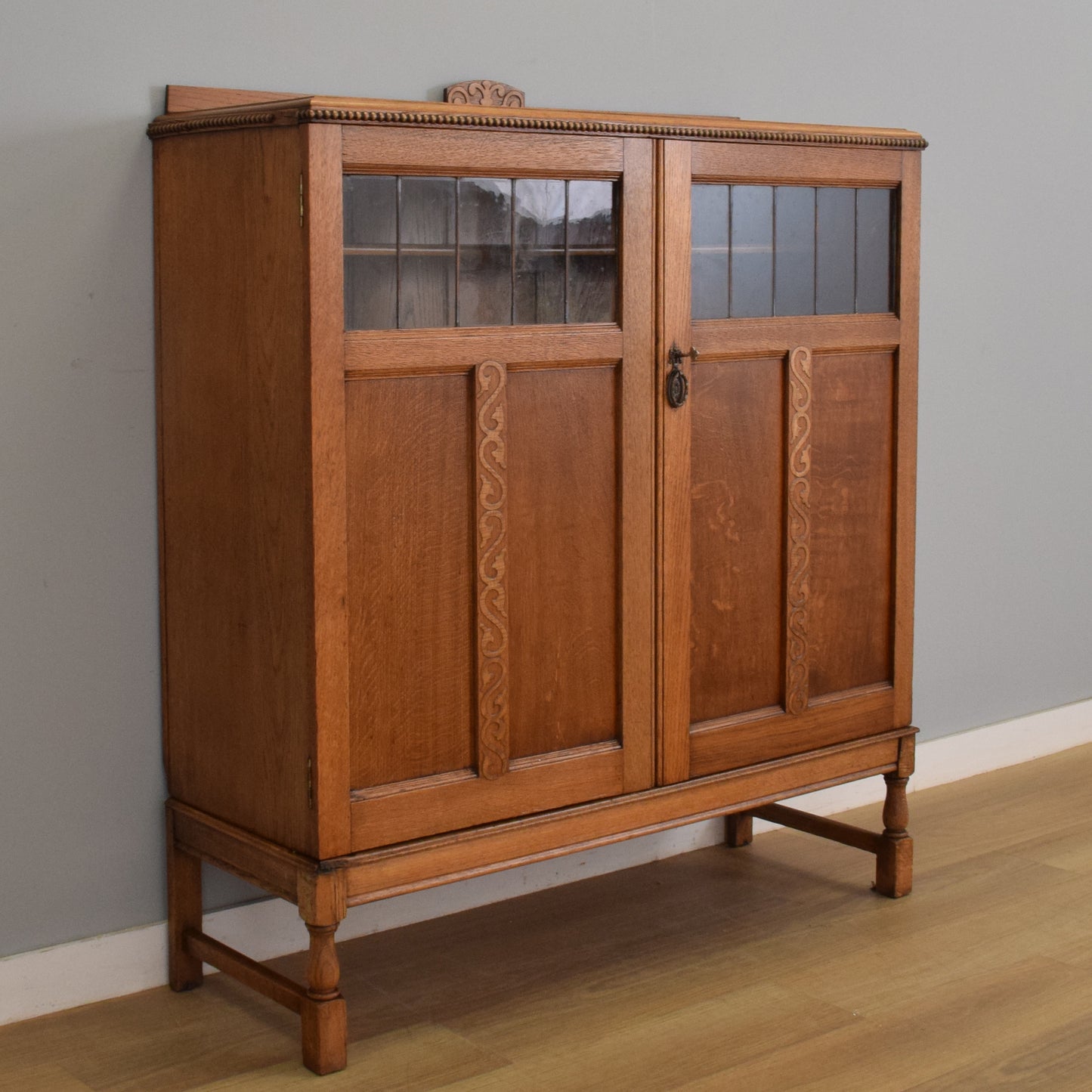 Large Solid Oak Cabinet