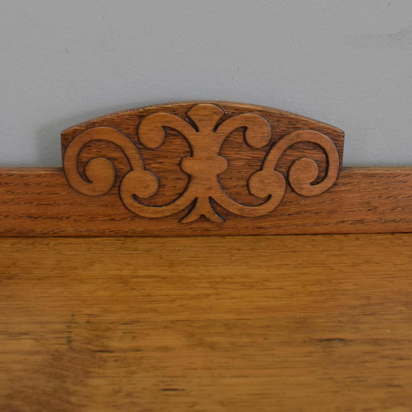 Large Solid Oak Cabinet