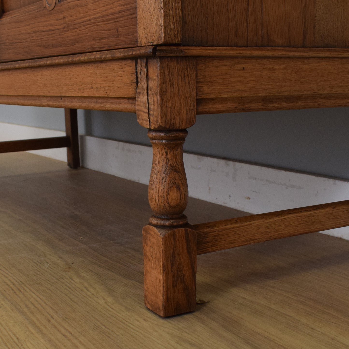 Large Solid Oak Cabinet