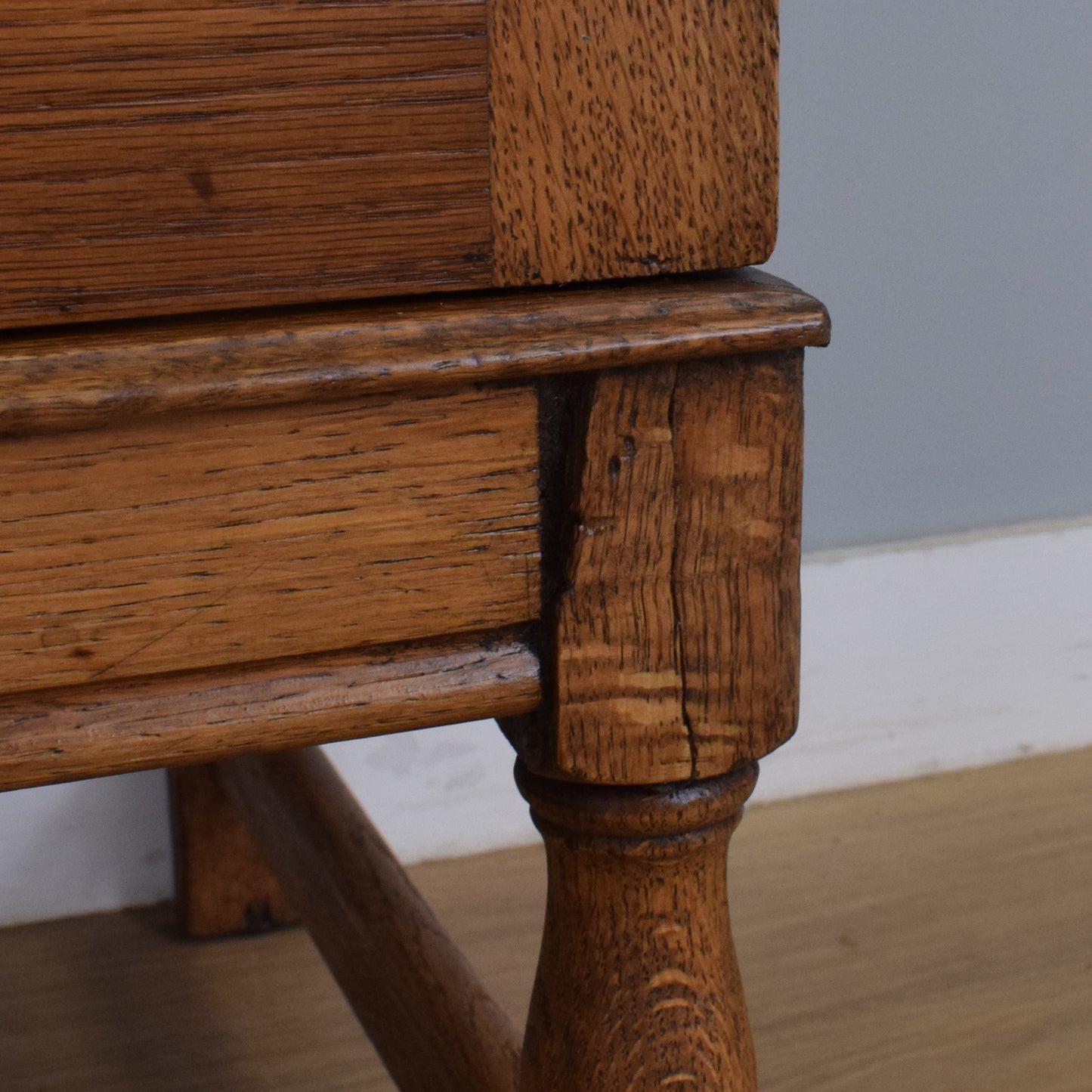 Large Solid Oak Cabinet