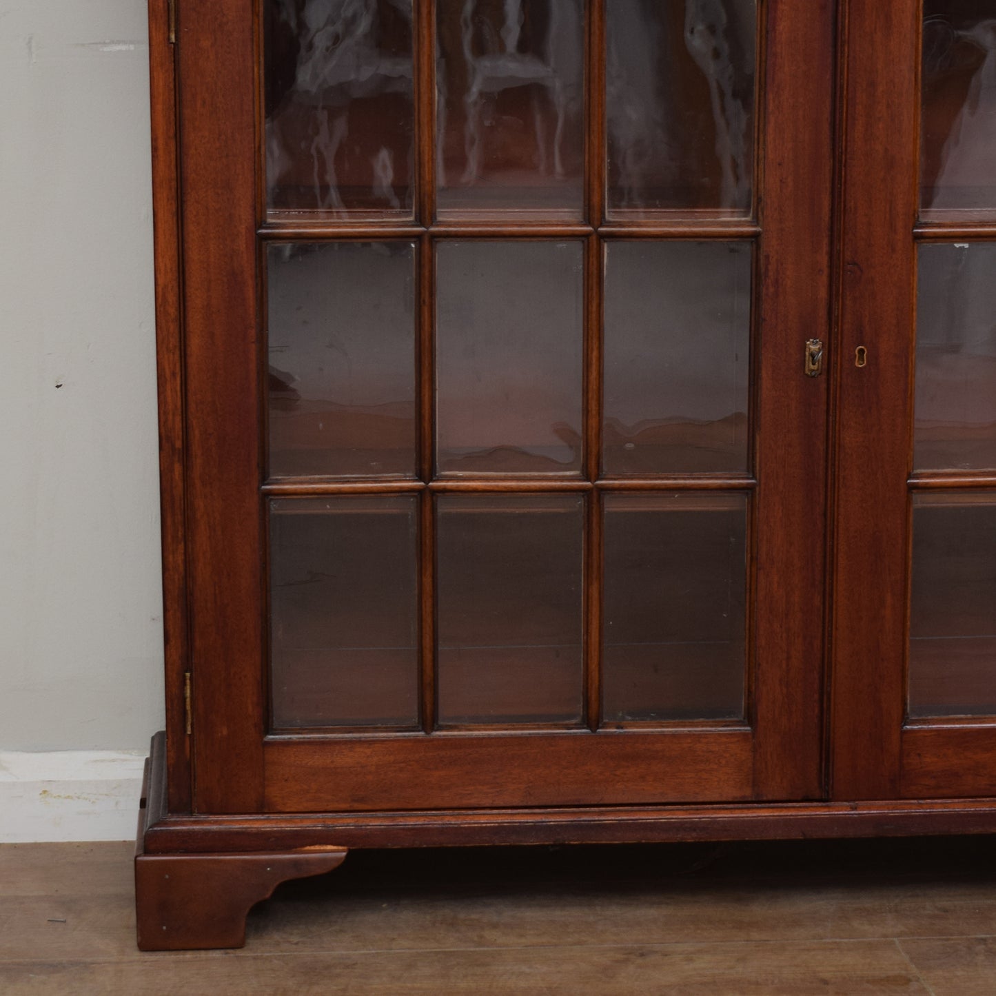 Antique Victorian Glazed Bookcase