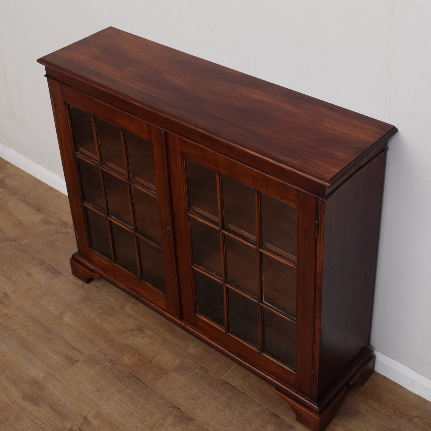 Antique Victorian Glazed Bookcase