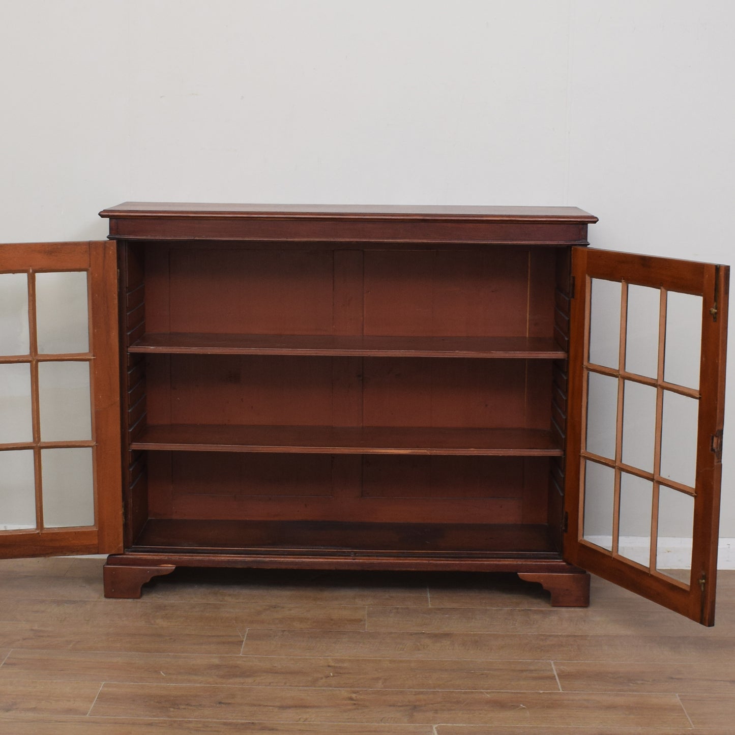 Antique Victorian Glazed Bookcase