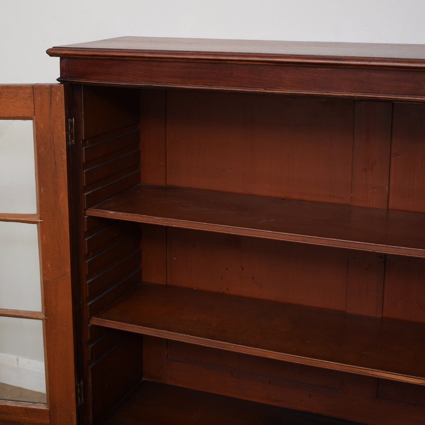 Antique Victorian Glazed Bookcase